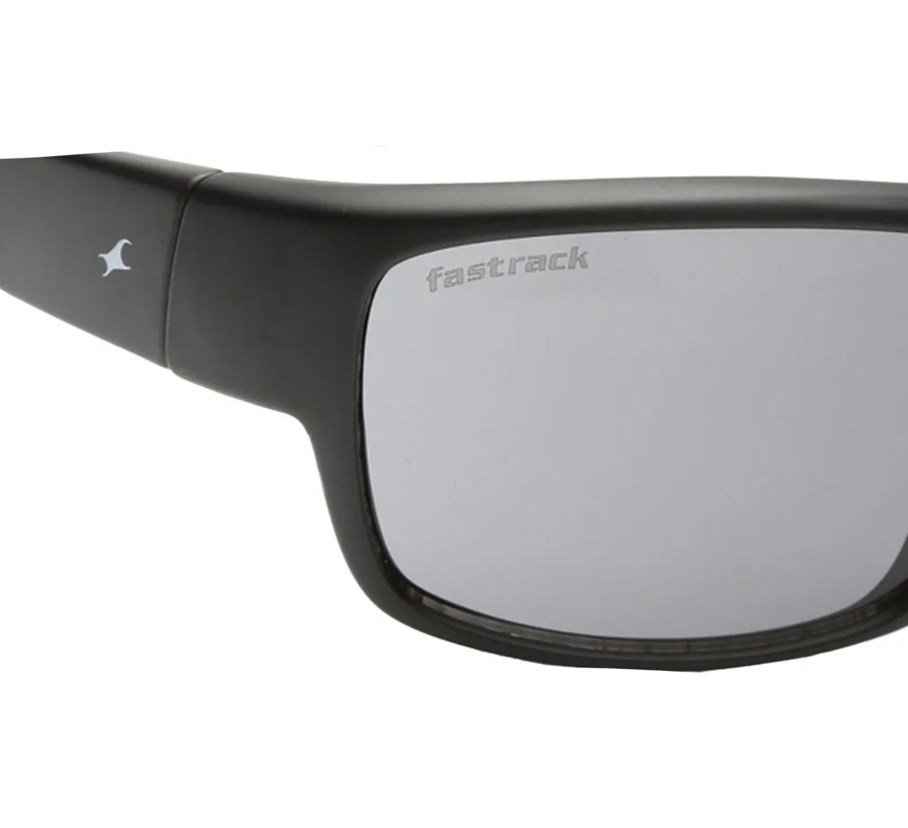 Fastrack Black Sporty Sunglasses for Men P314BK1V