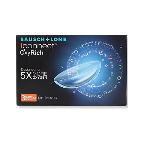 Bausch + Lomb iConnect OxyRich Monthly (3 Lens Pack)
