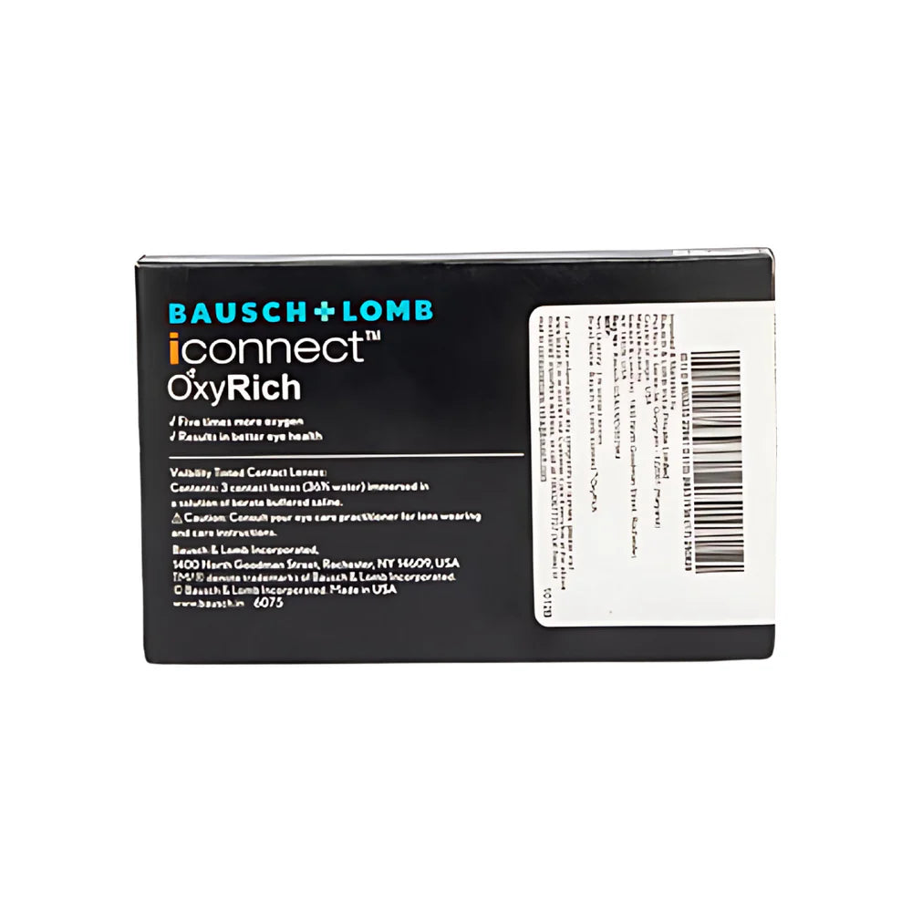 Bausch + Lomb iConnect OxyRich Monthly (3 Lens Pack)