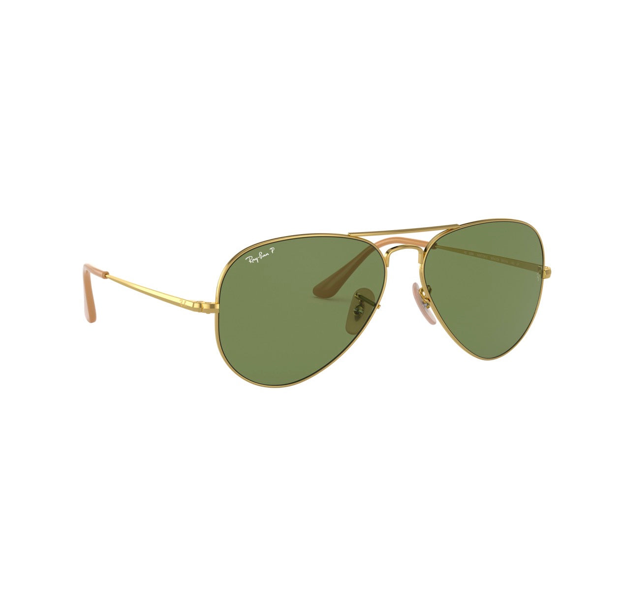 Rayban RB3689 9064/09 Aviator Metal II Sunglasses