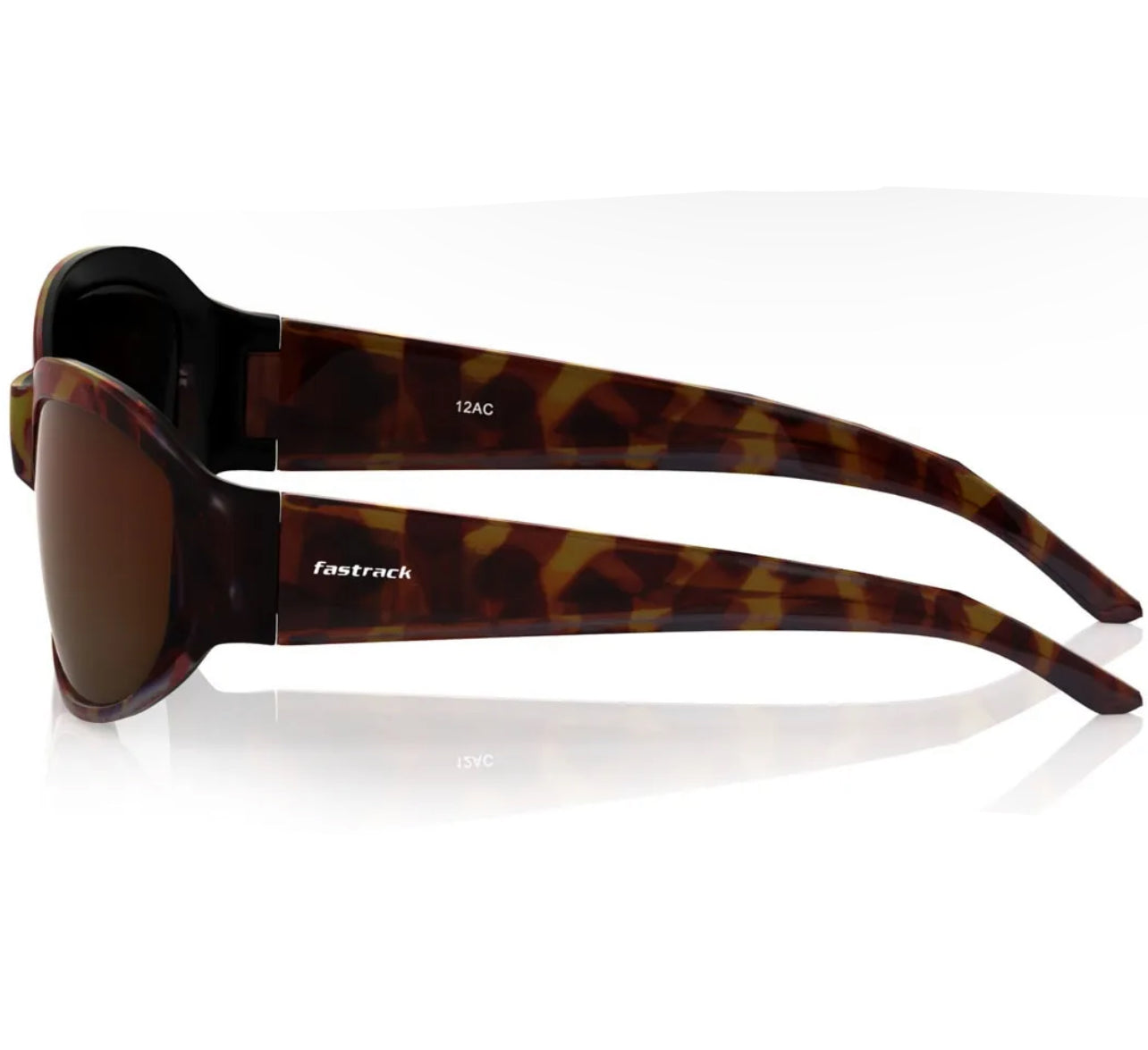 Fastrack Brown Butterfly Sunglasses for Women P186BR1FV