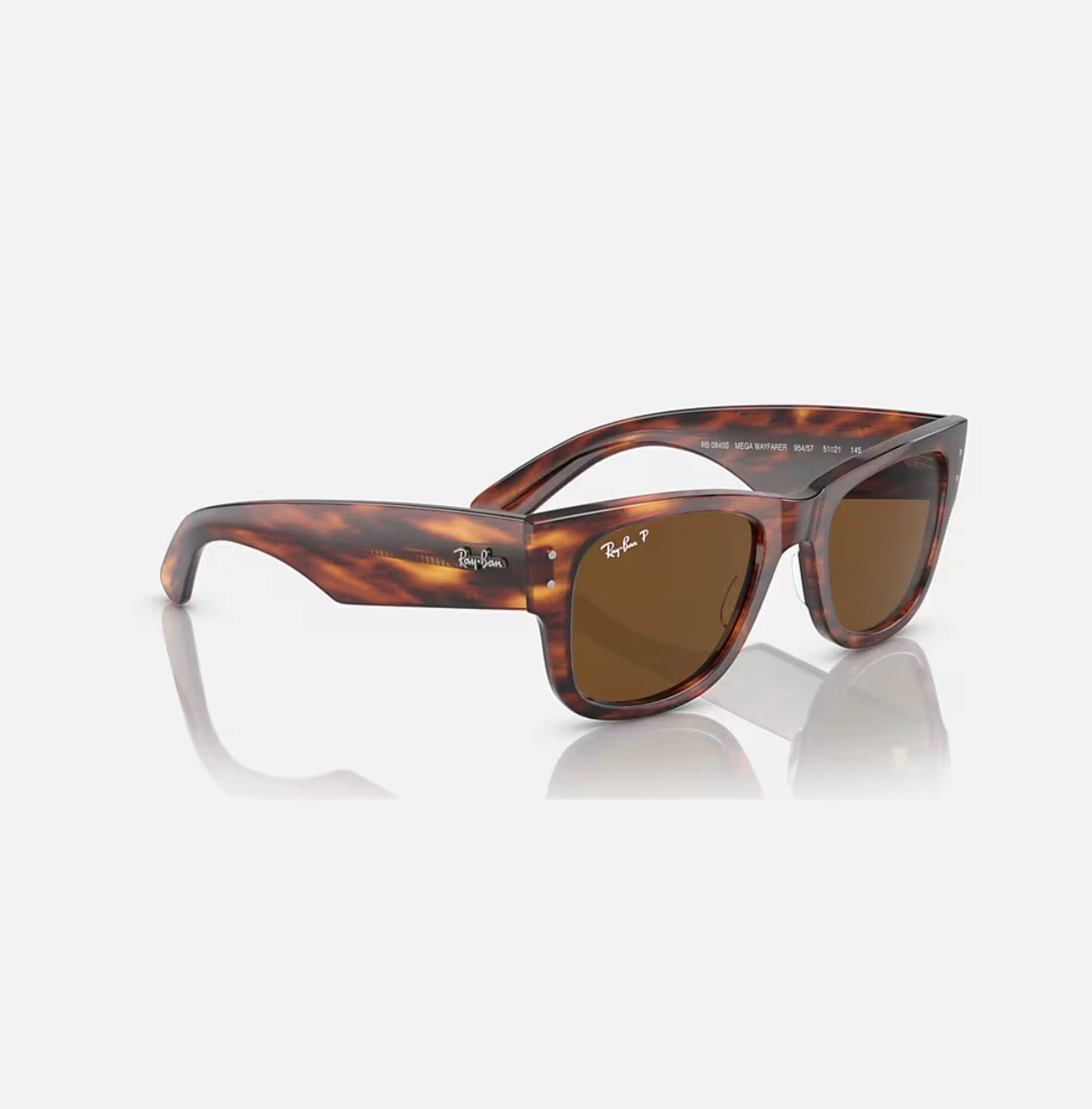 Rayban 0840S Mega Wayfarer Sunglasses