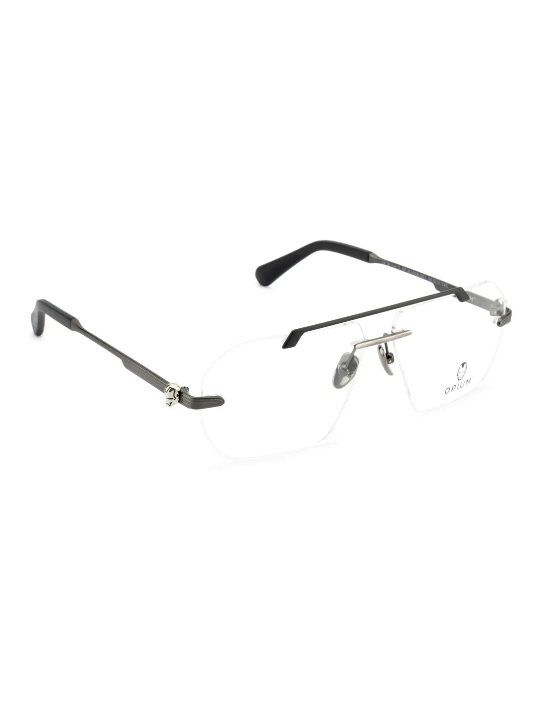 IRONMAN OP-M1008-C01 RIMLESS RECTANGULAR OPIUM FRAME