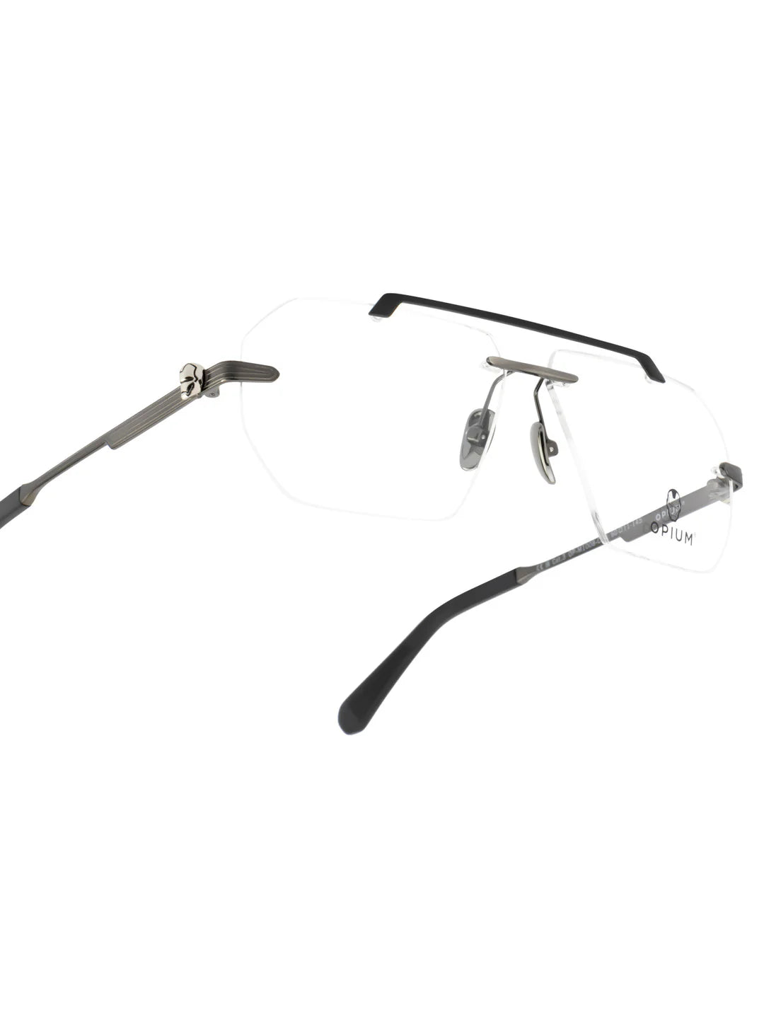 IRONMAN OP-M1008-C01 RIMLESS RECTANGULAR OPIUM FRAME