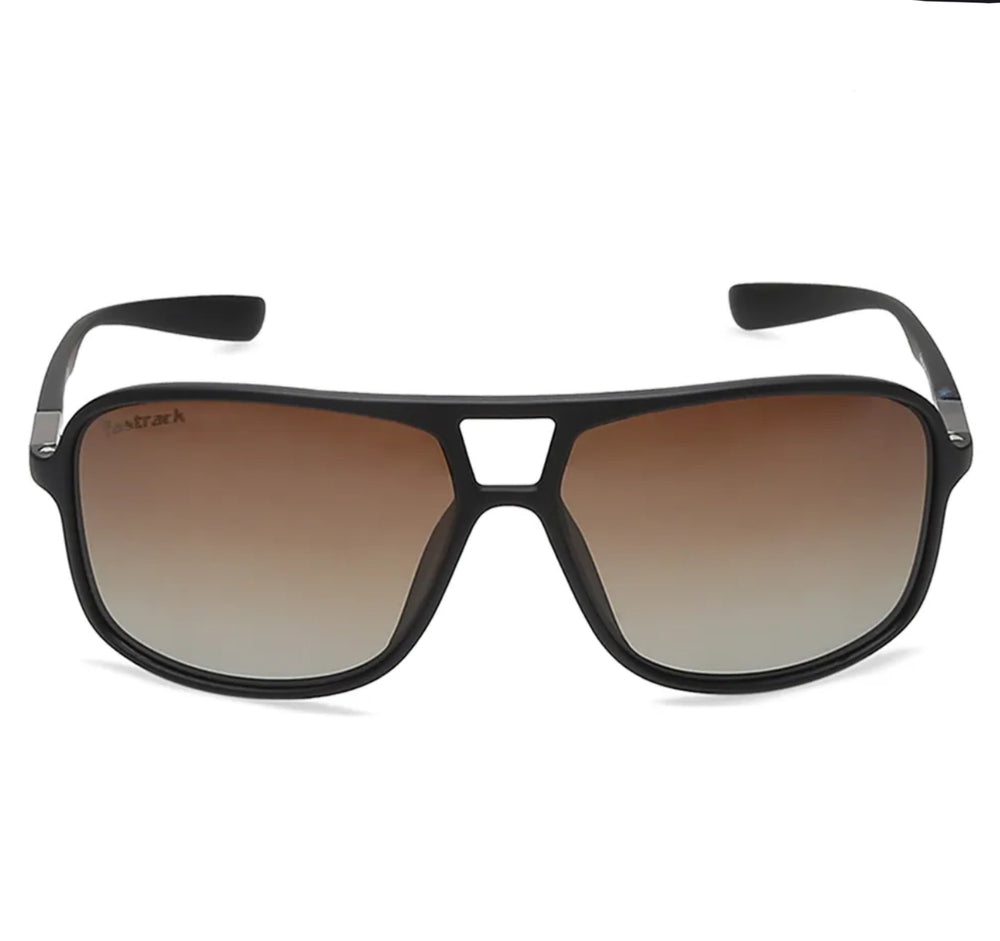 Fastrack Brown Navigator Sunglasses for Men C098BR1V