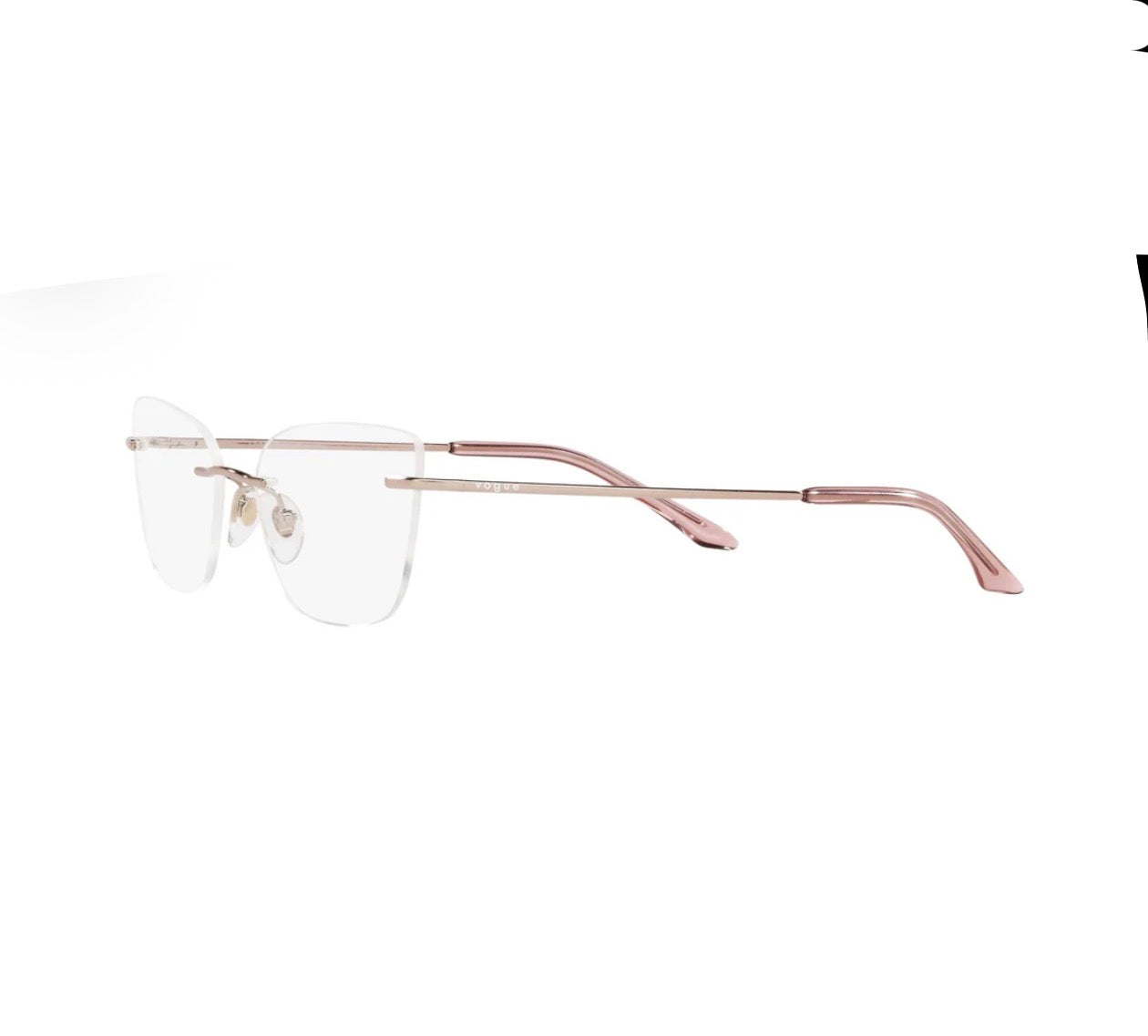 Vogue VO4202I 5126 Pink Rimless Eyeglasses