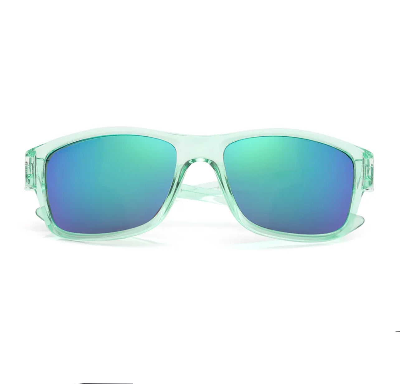 Fastrack Green Square Sunglasses for Men P448GR11V