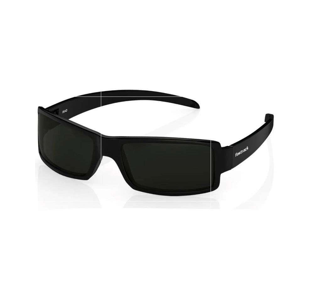 Fastrack Black Sporty Sunglasses for Men P040BK1V
