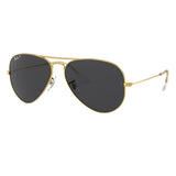 Rayban RB 3025 9196/48 Aviator Gold/Black Polarised Sunglasses