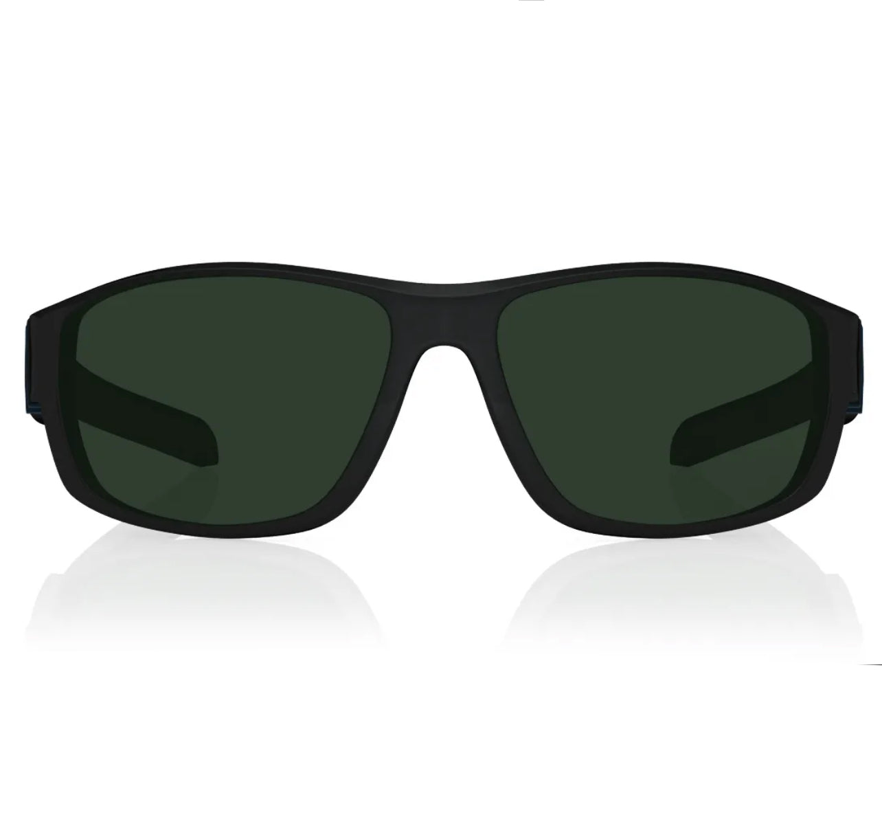 Fastrack Green Wraparound Sunglasses for Men P390GR2V
