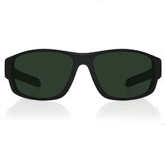Fastrack Green Wraparound Sunglasses for Men P390GR2V
