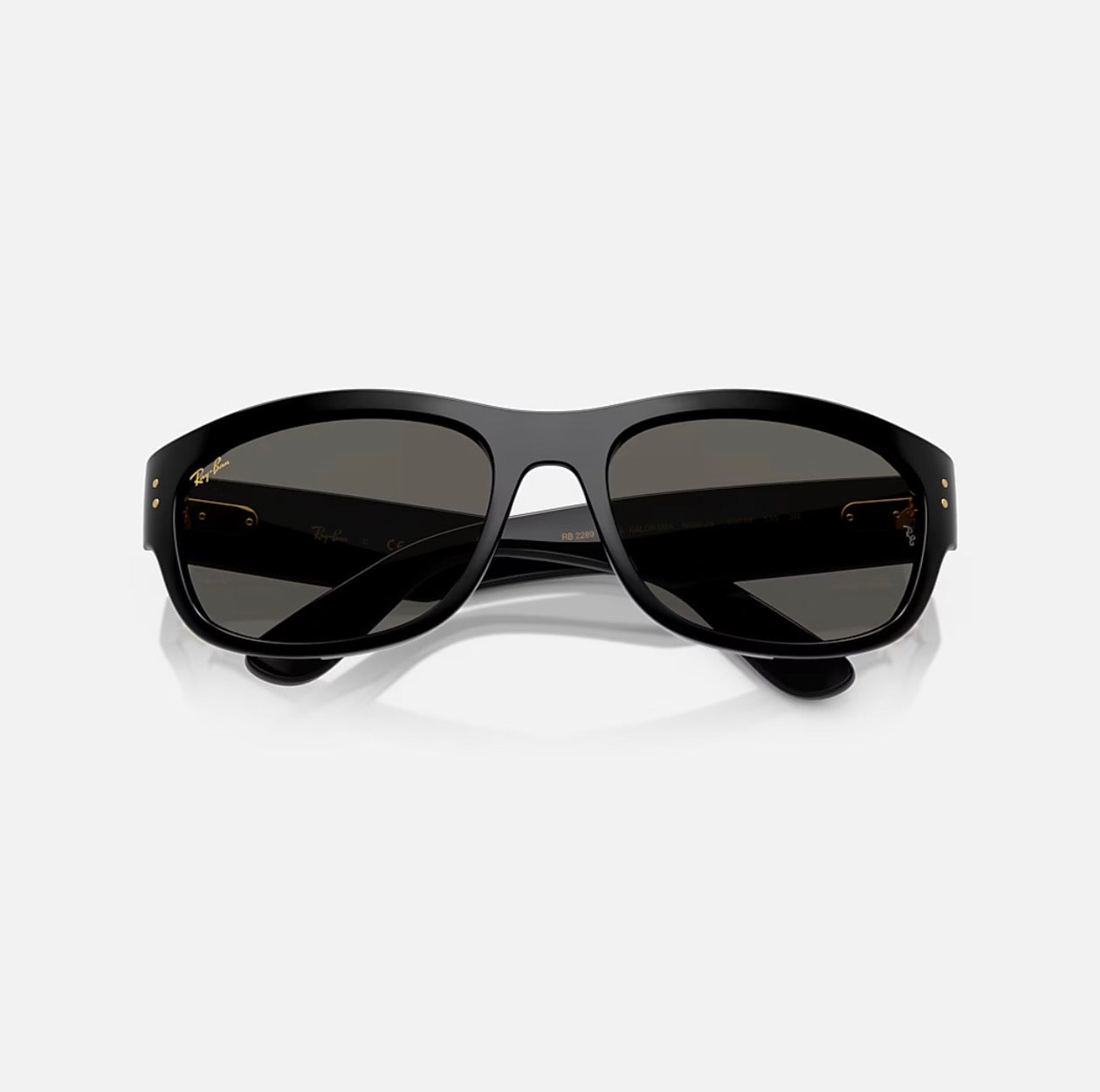 Rayban ASAP ROCKY RB 2289 6826 MEGA BALORAMA BLACKED OUT COLLECTION Sunglasses