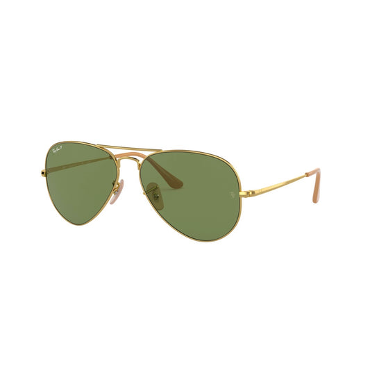 Rayban RB3689 9064/09 Aviator Metal II Sunglasses