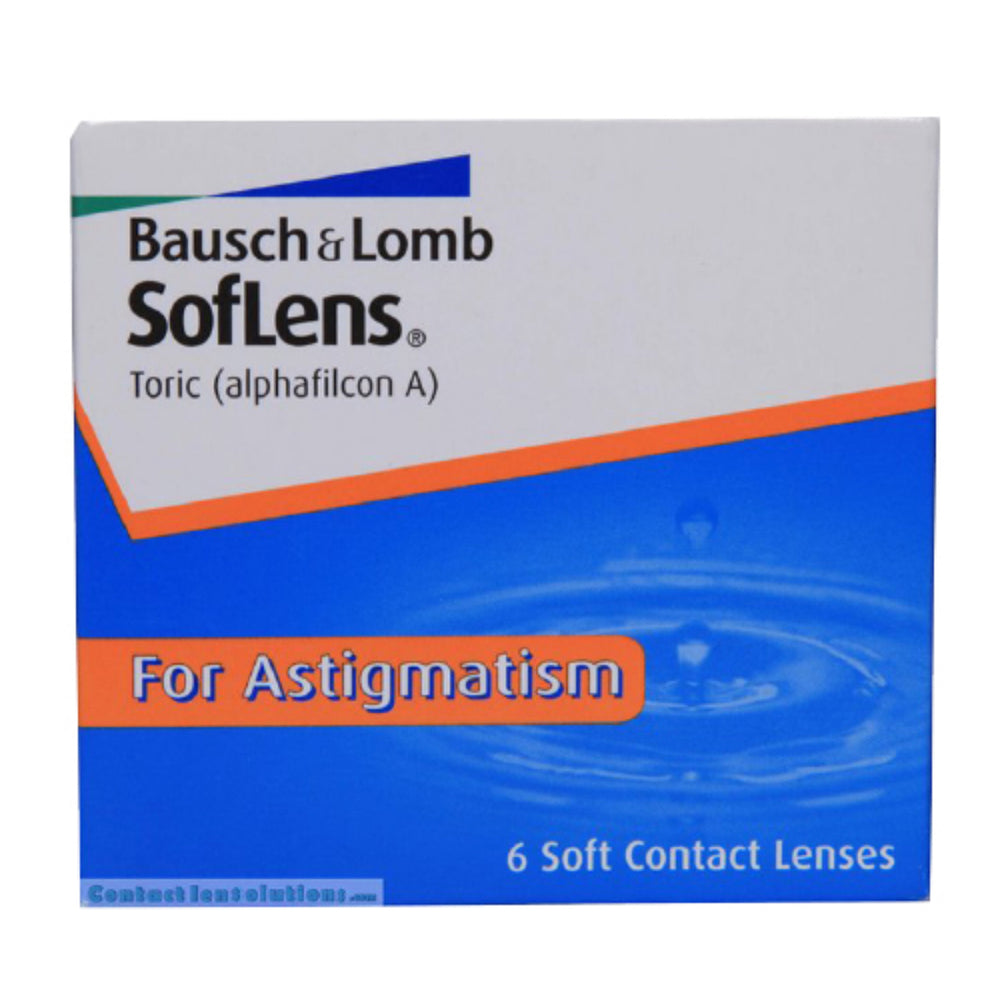 Bausch + Lomb Soflens(SL) Toric Monthly Disposable Contact Lenses (6 Lens/Box)
