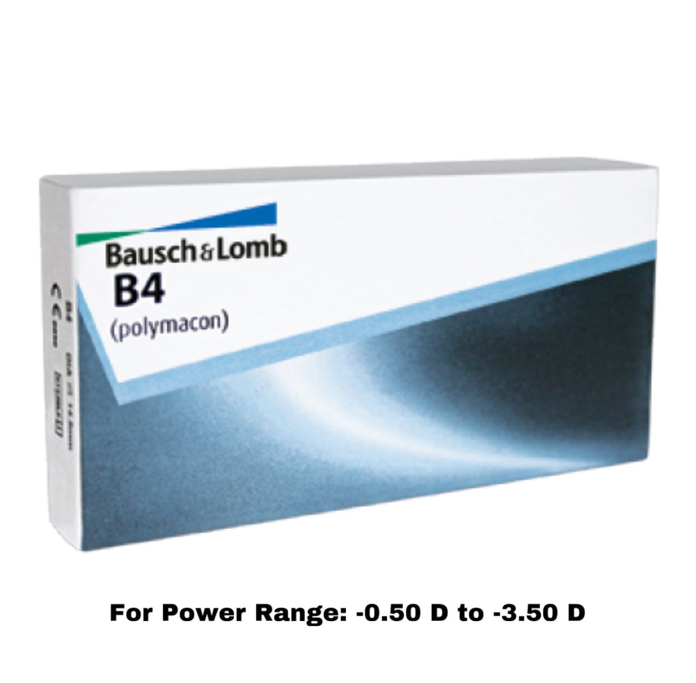 Bausch + Lomb Yearly Disposable B4/U4/H04 Spherical Only Contact Lenses (1 Lens/Box) - Polymacon