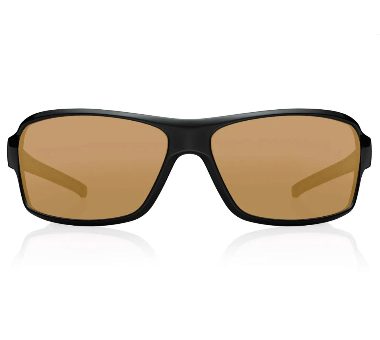 Fastrack Brown Wraparound Sunglasses for Men P222BR2V