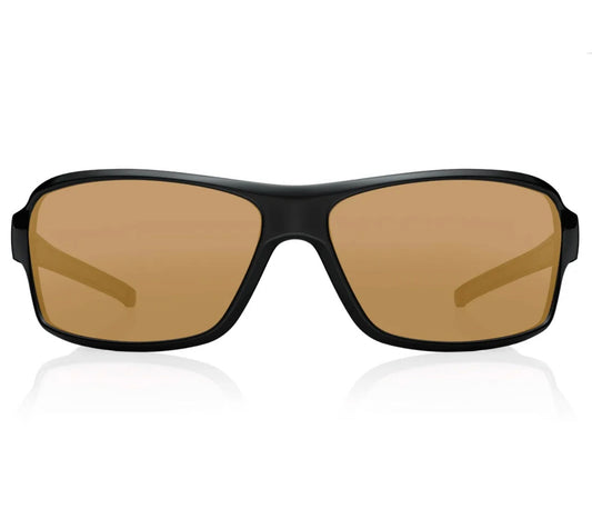 Fastrack Brown Wraparound Sunglasses for Men P222BR2V