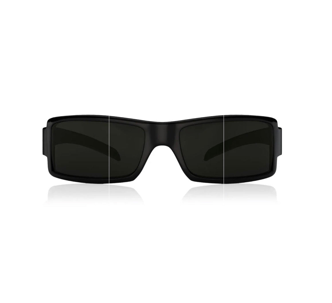 Fastrack Black Sporty Sunglasses for Men P040BK1V