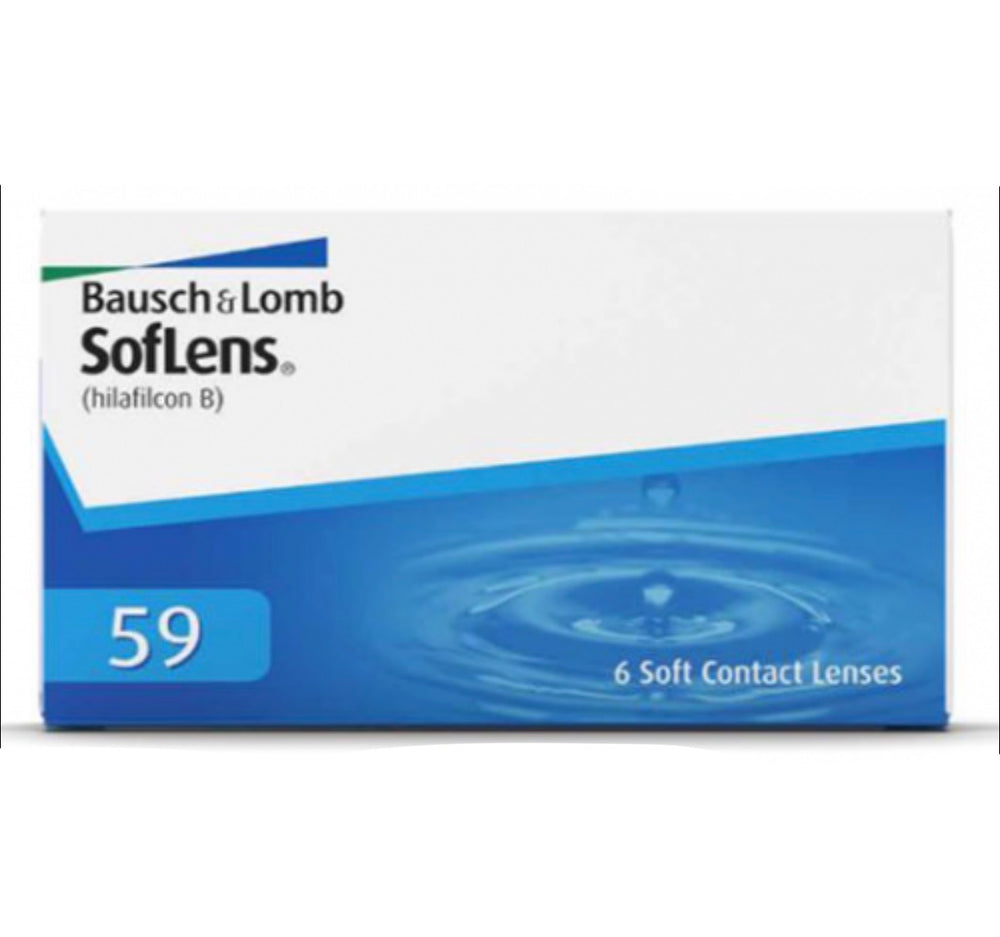 Bausch and Lomb Soflens (SL59) Spherical Only Monthly Disposable Contact Lenses (6 Lens/Box)