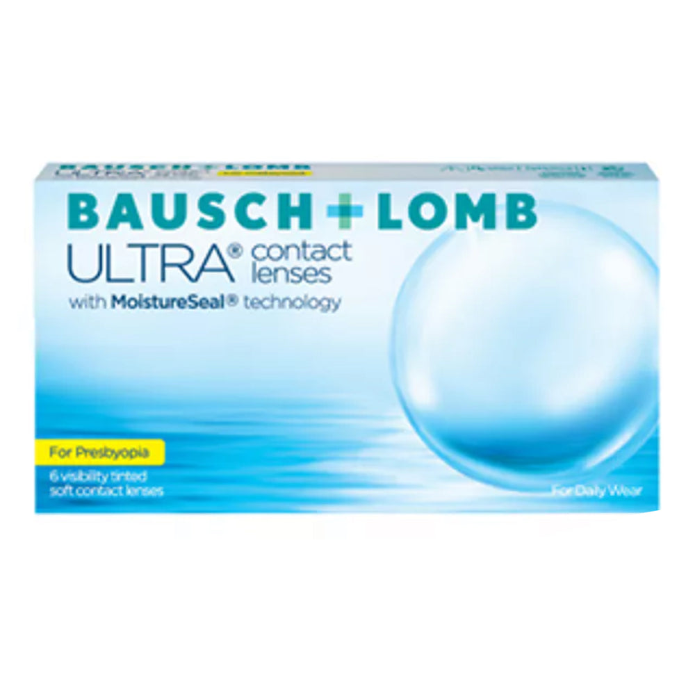Bausch + Lomb Ultra Multifocal Spherical Only Monthly Disposable Contact Lenses (6 Lens/Box)