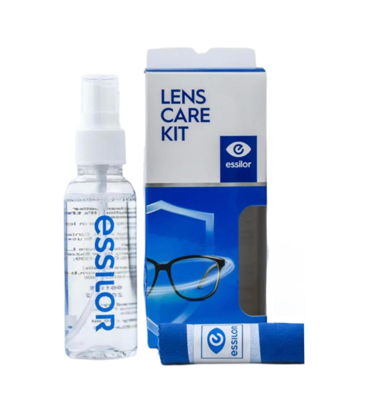 Essilor Lens Care Kit (Lens Cleaning Solution) [Pack of 2]