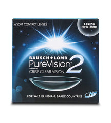 Bausch + Lomb PureVision 2 Monthly Disposable (6 Lens Pack)
