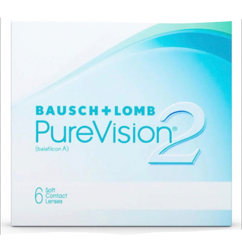 Bausch + Lomb PureVision 2 Spherical Only Monthly Disposable Contact Lenses(6 Lens/Box)