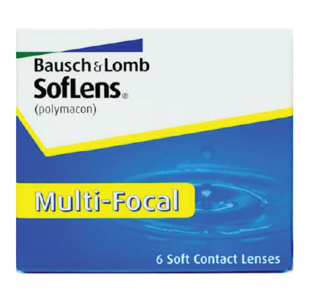 Bausch + Lomb Soflens(SL) Multifocal Spherical Only Monthly Disposable Contact Lenses (6 Lens/Box)