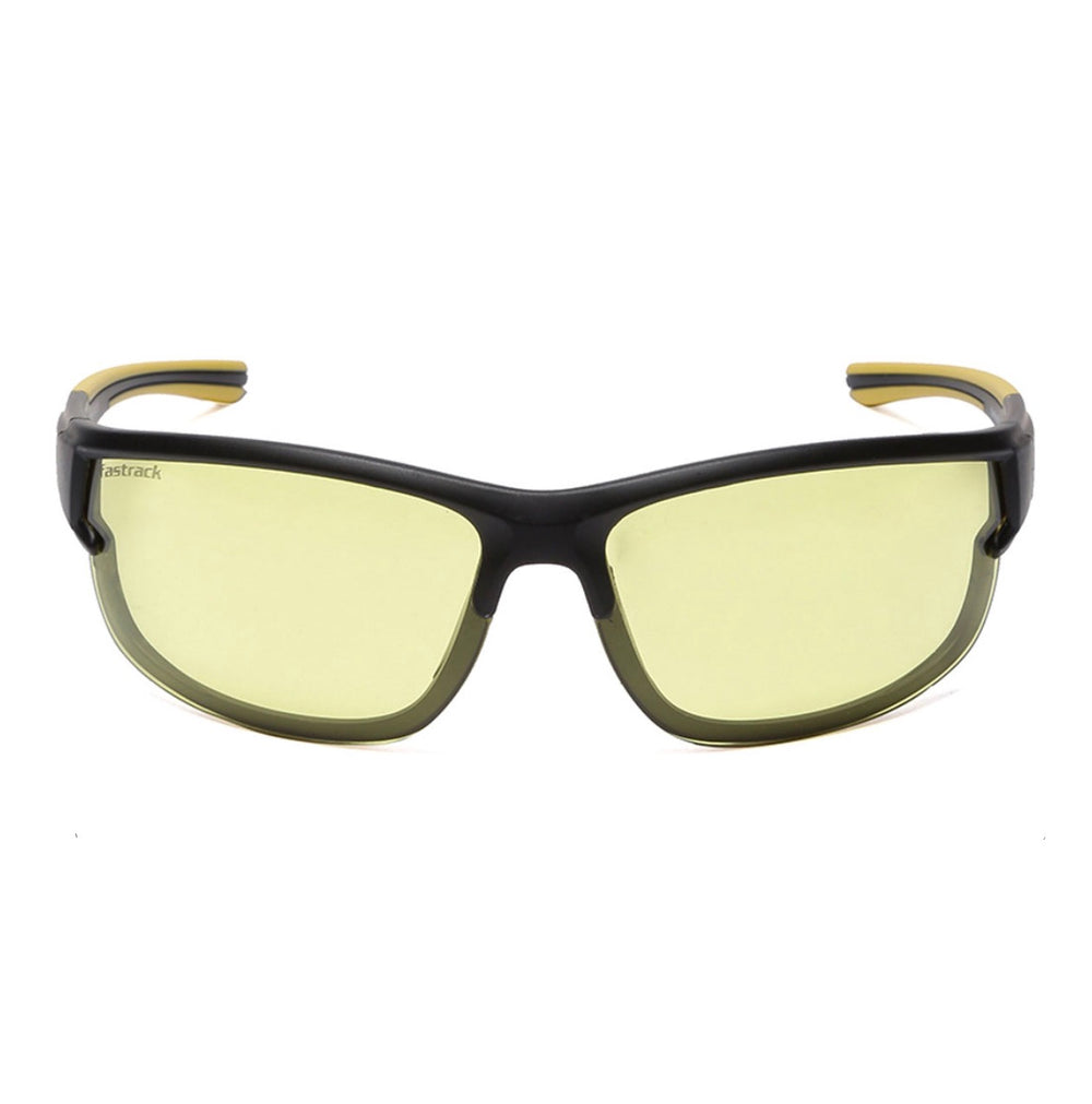 Fastrack P384YL3V Yellow Sporty Sunglasses