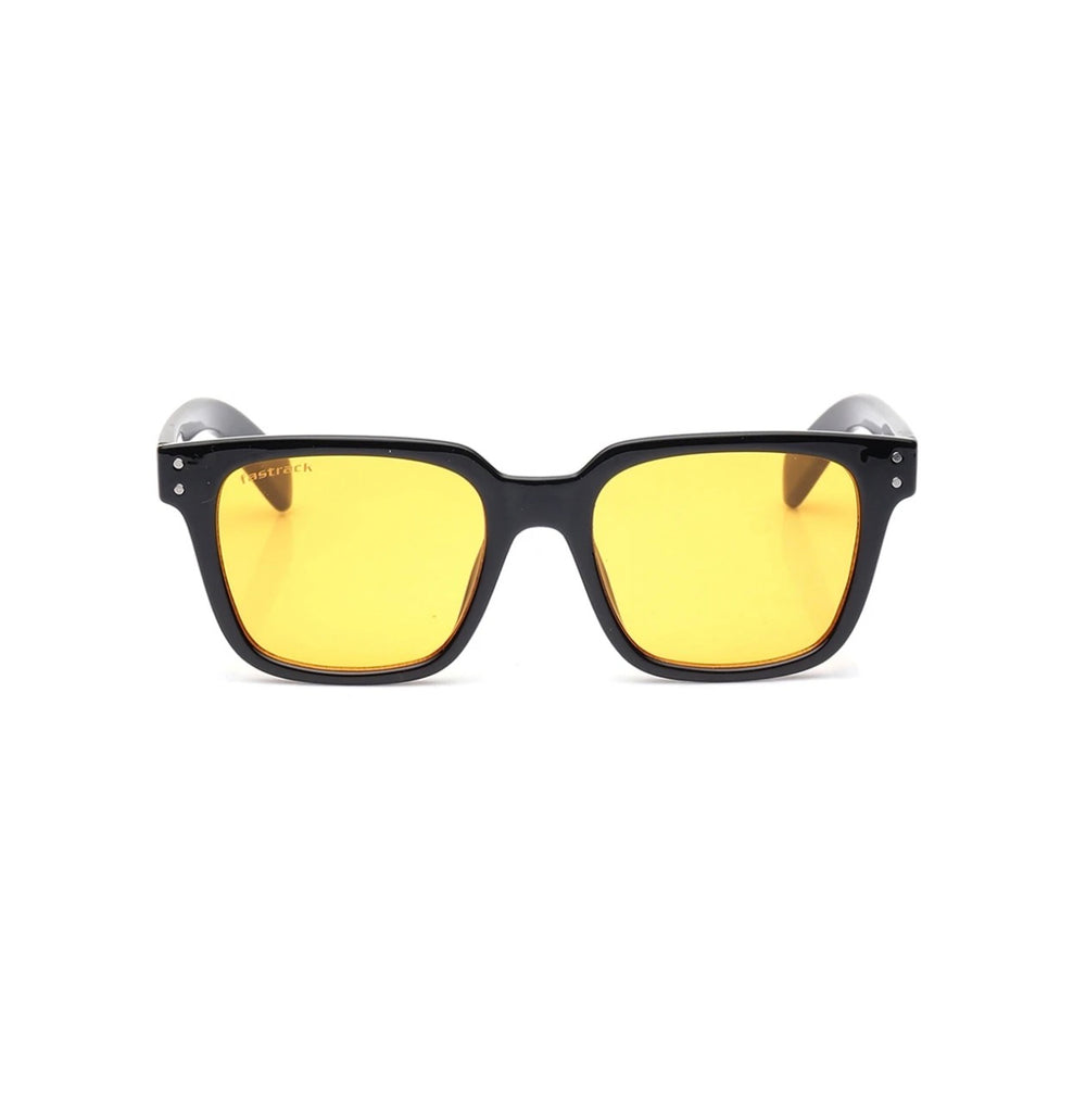 Fastrack P630YL2V Retro Orange lens Sunglasses
